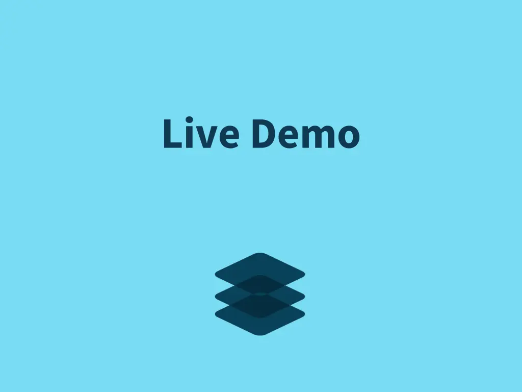 live demo
