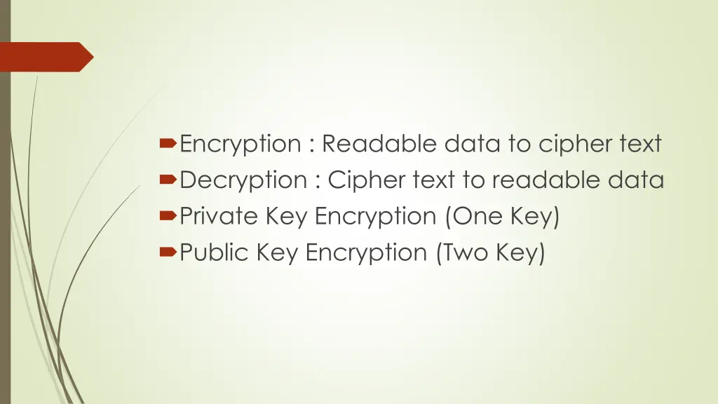 encryption readable data to cipher text