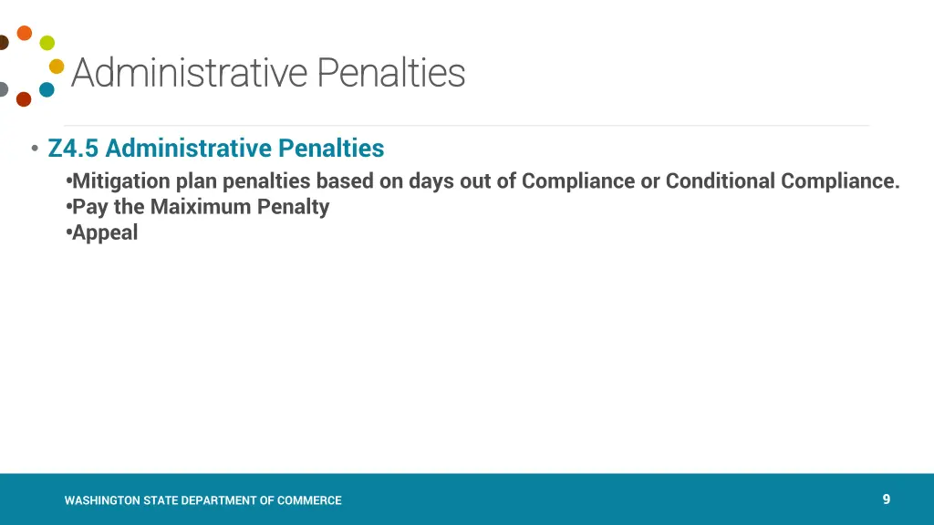 administrative penalties administrative penalties