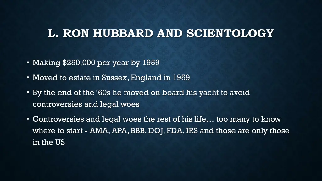 l ron hubbard and scientology 4