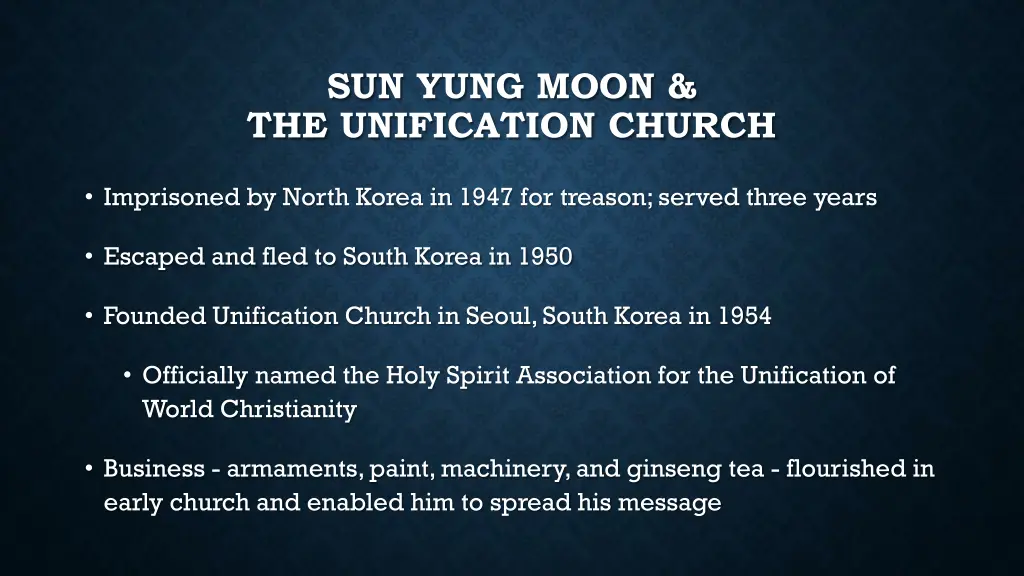 sun yung moon the unification church 1