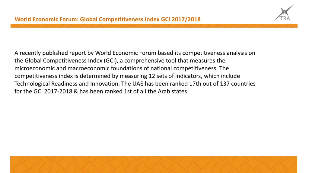 world economic forum global competitiveness index