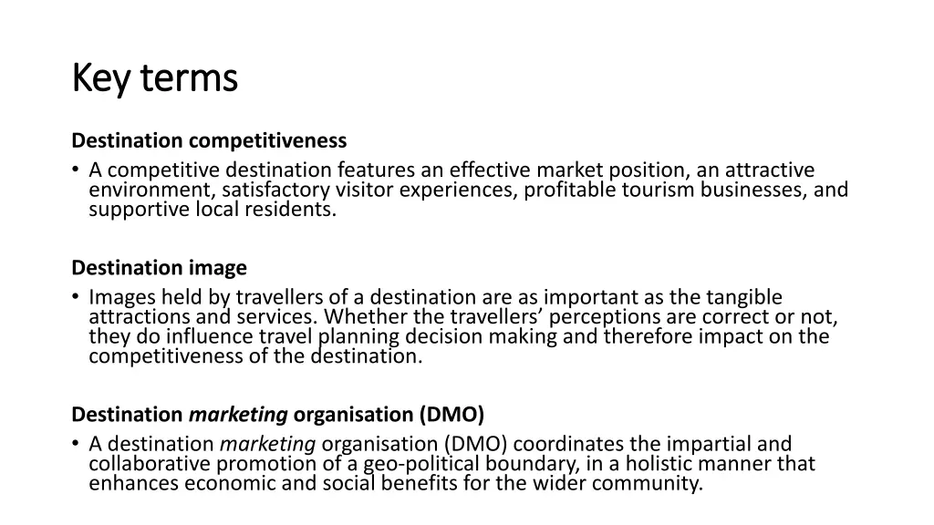 key terms key terms