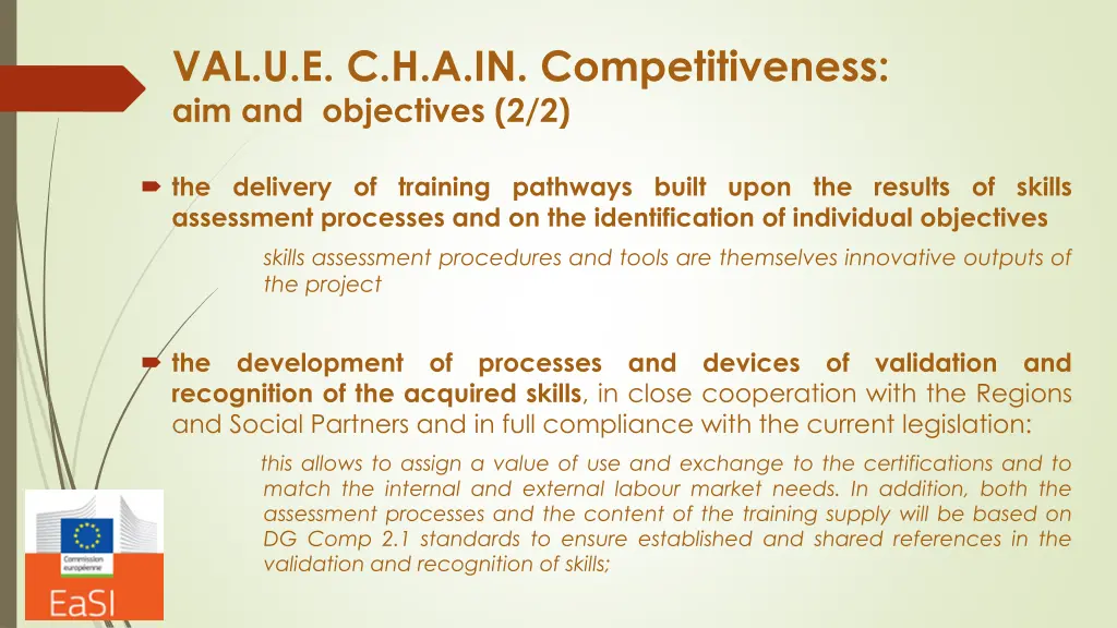 val u e c h a in competitiveness 1