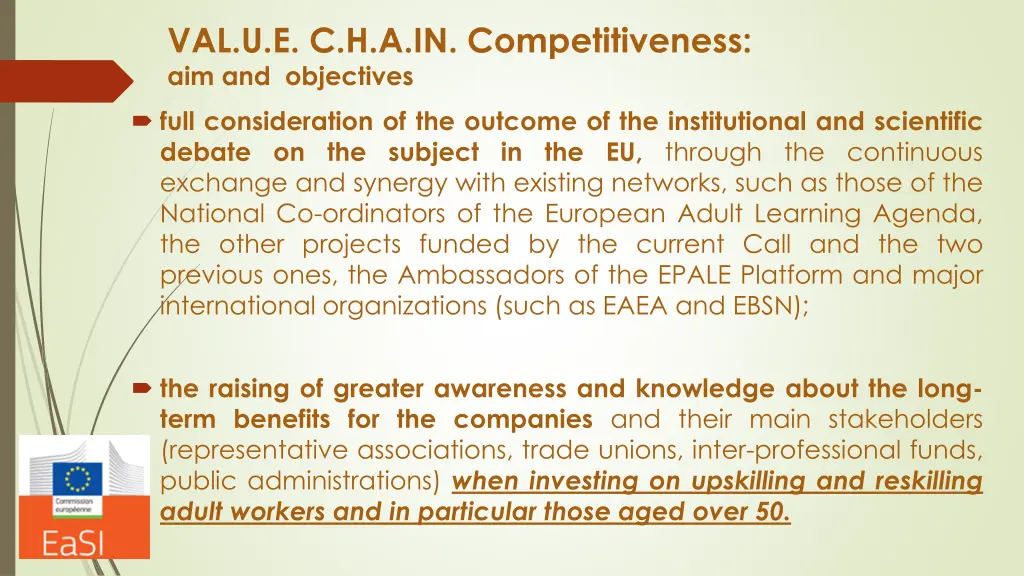 val u e c h a in competitiveness 2