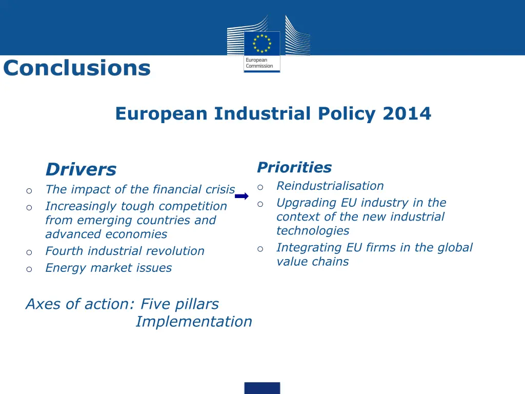 european industrial policy 2014