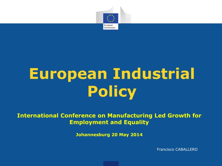 european industrial policy