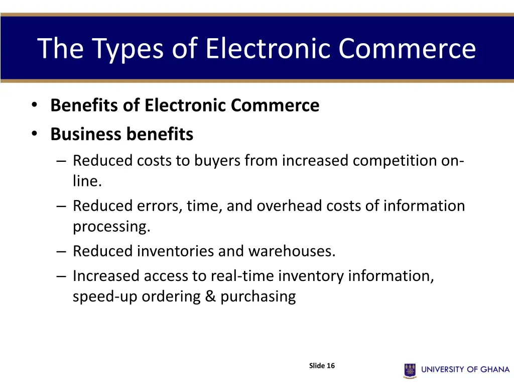 the types of electronic commerce 3