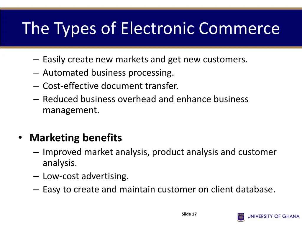 the types of electronic commerce 4