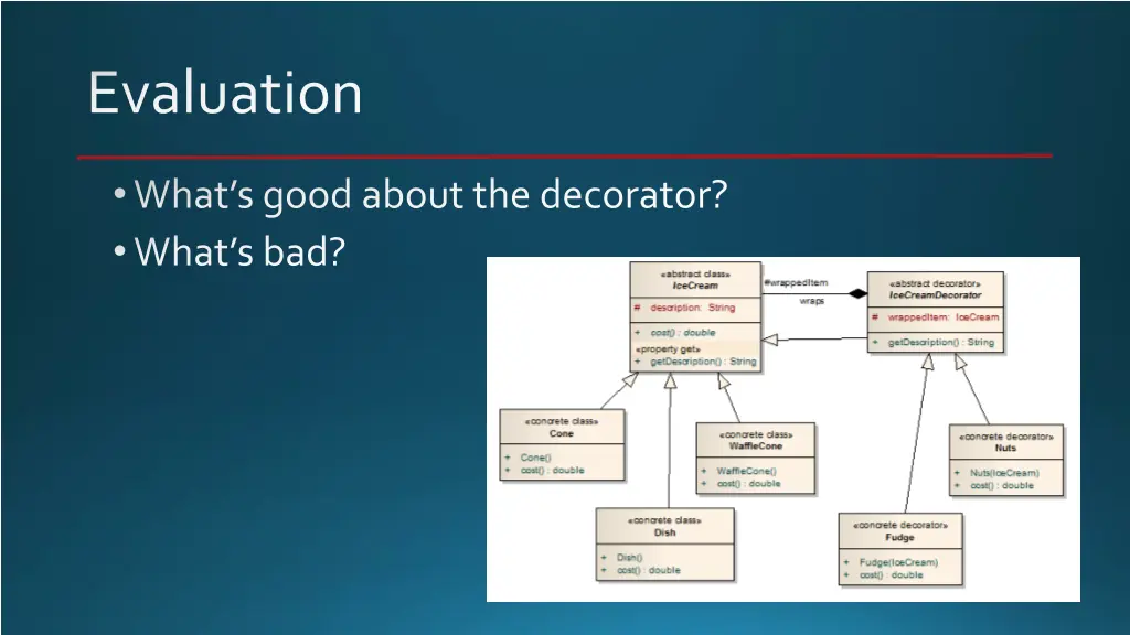 evaluation