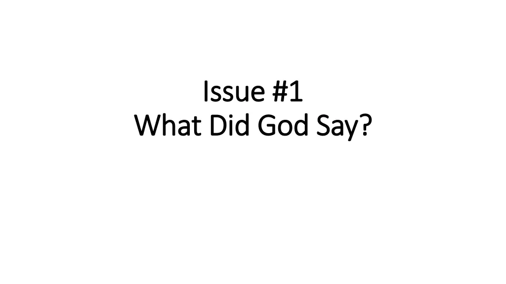 issue 1 issue 1