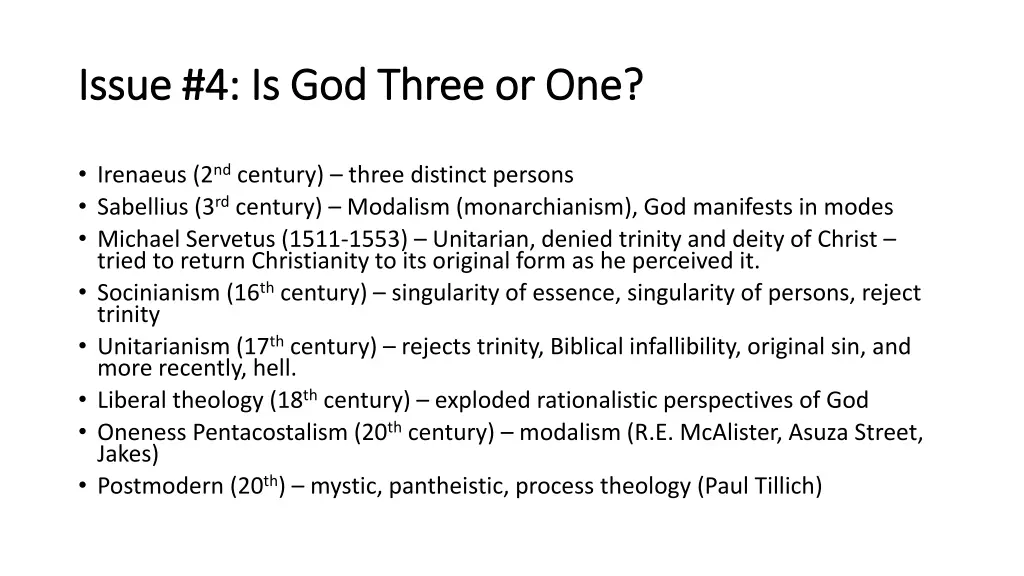 issue 4 is god three or one issue 4 is god three 1