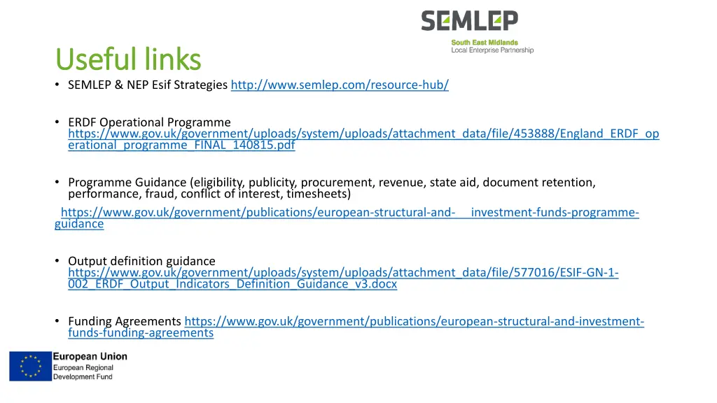 useful links useful links semlep nep esif