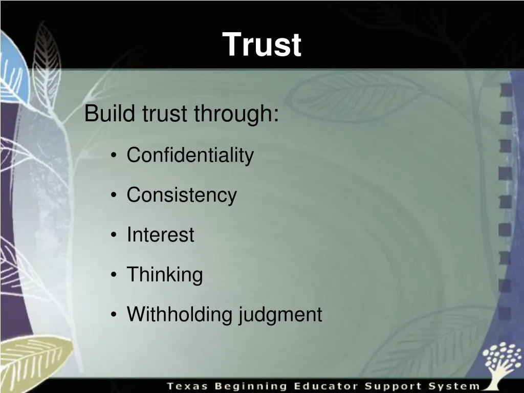 trust