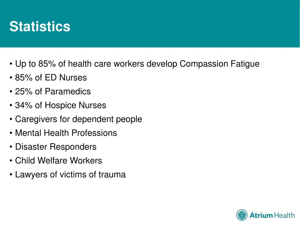 statistics