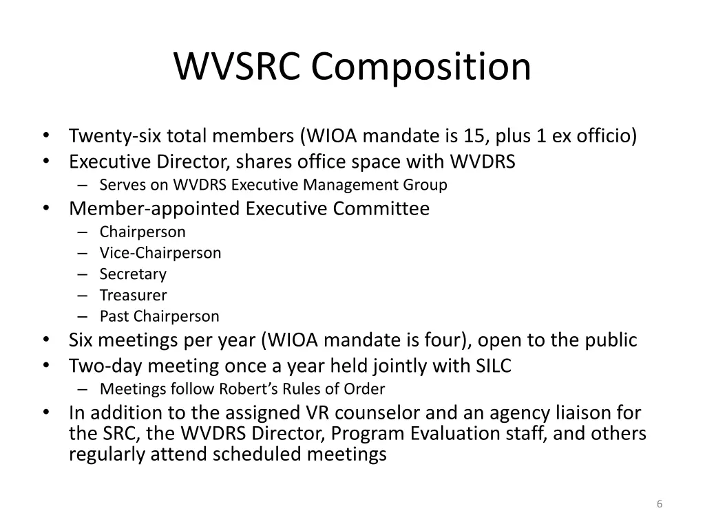 wvsrc composition