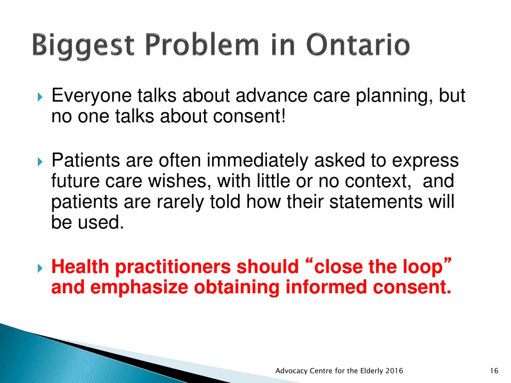 everyone talks about advance care planning
