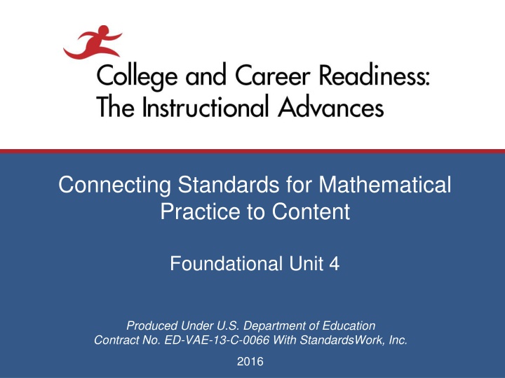 connecting standards for mathematical practice