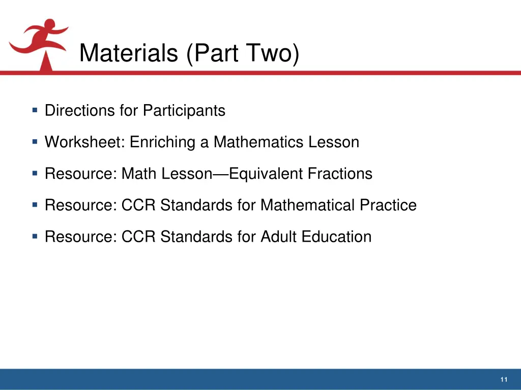 materials part two