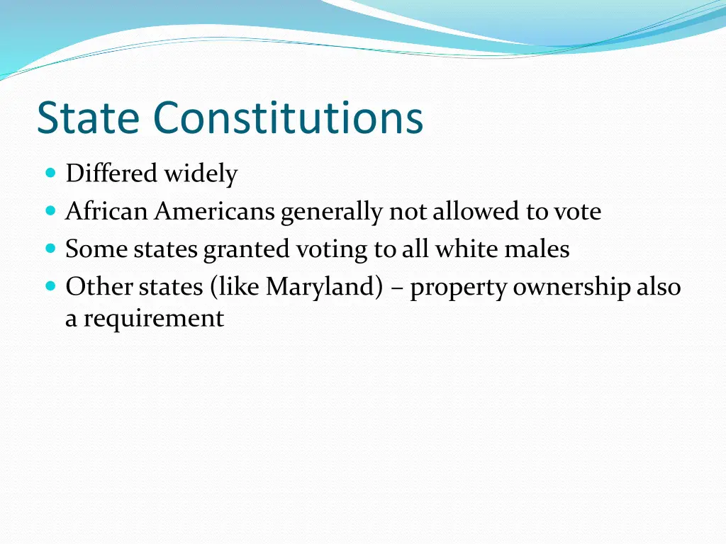 state constitutions 1
