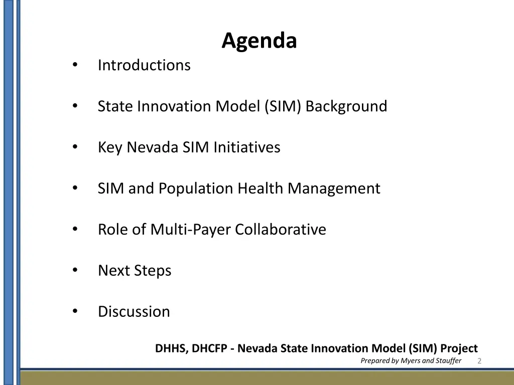 agenda