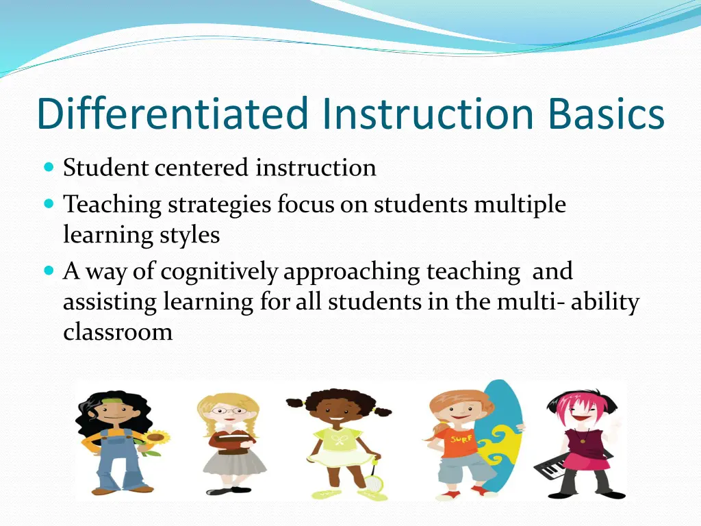 differentiated instruction basics