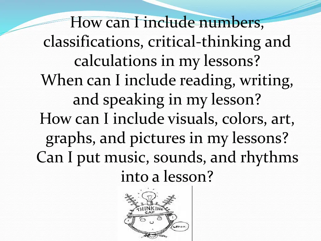 how can i include numbers classifications