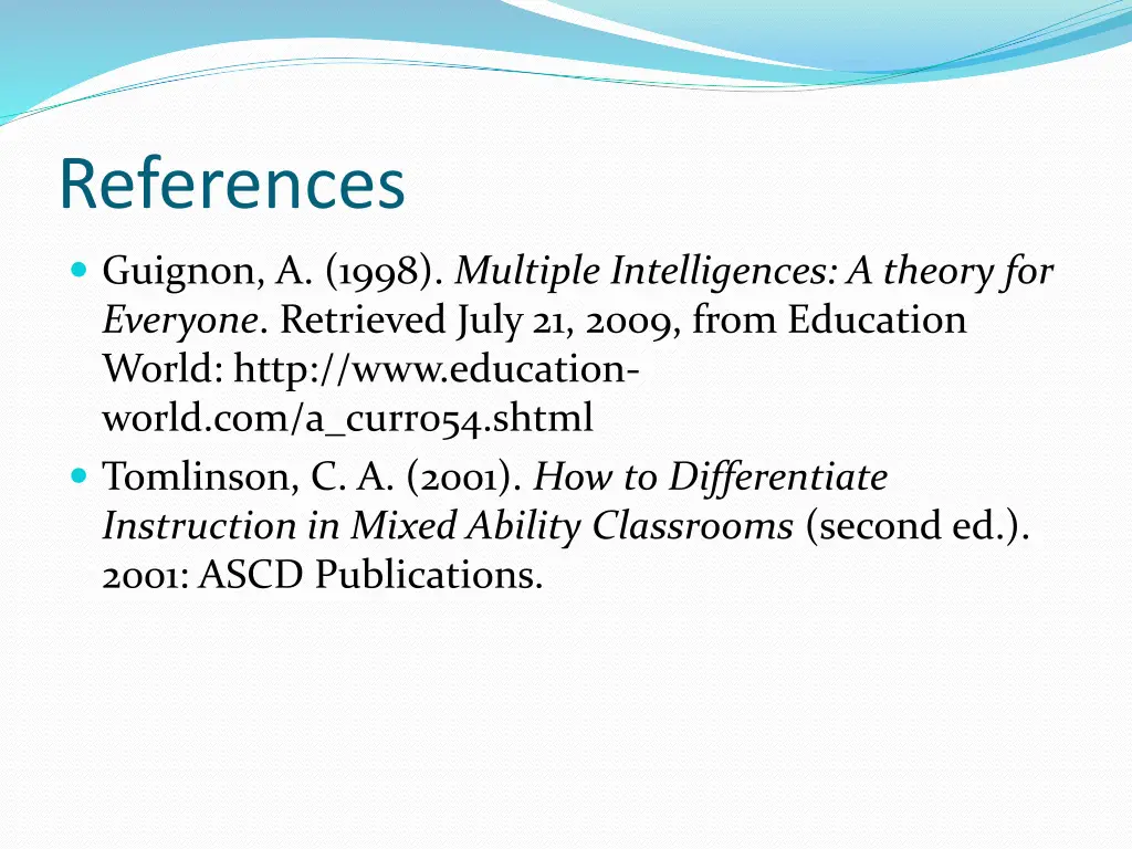 references