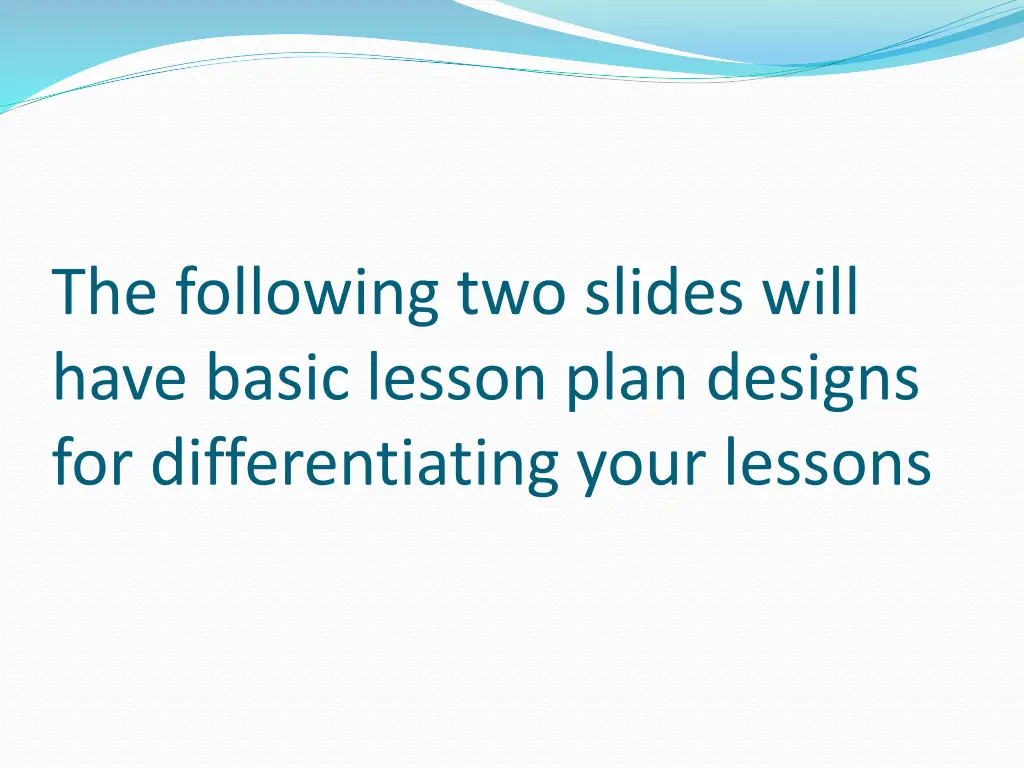 the following two slides will have basic lesson