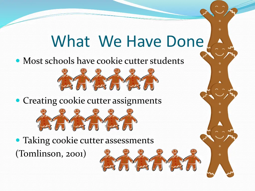 what we have done
