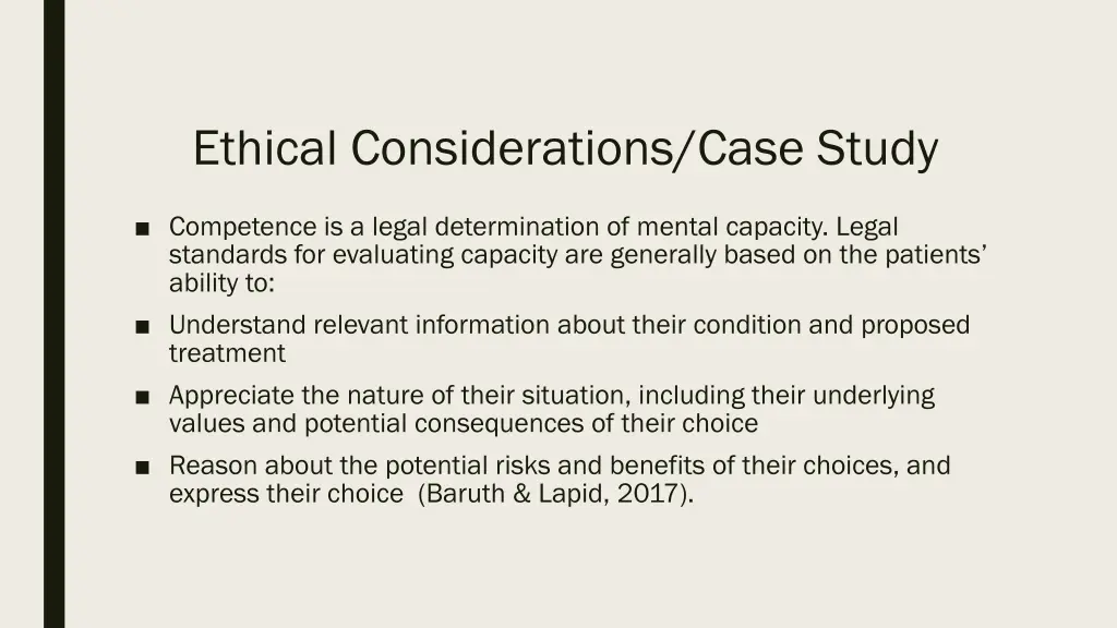 ethical considerations case study