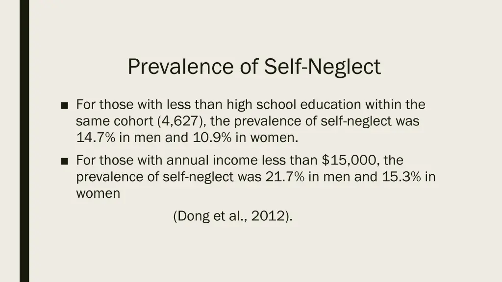 prevalence of self neglect 3