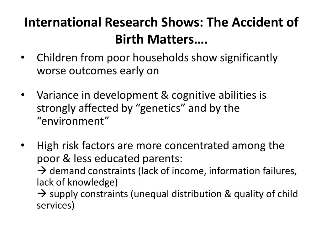 international research shows the accident