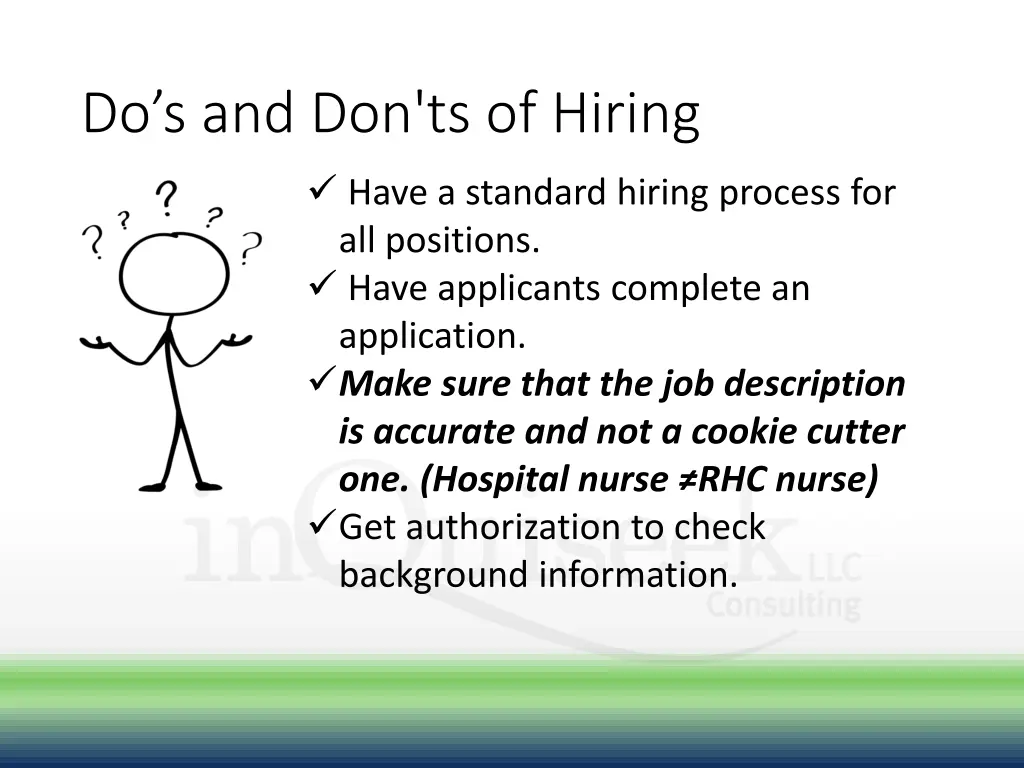 do s and don ts of hiring