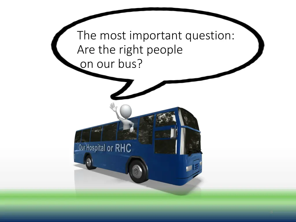 the most important question are the right people