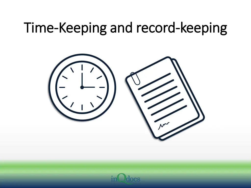 time time keeping and record keeping and record