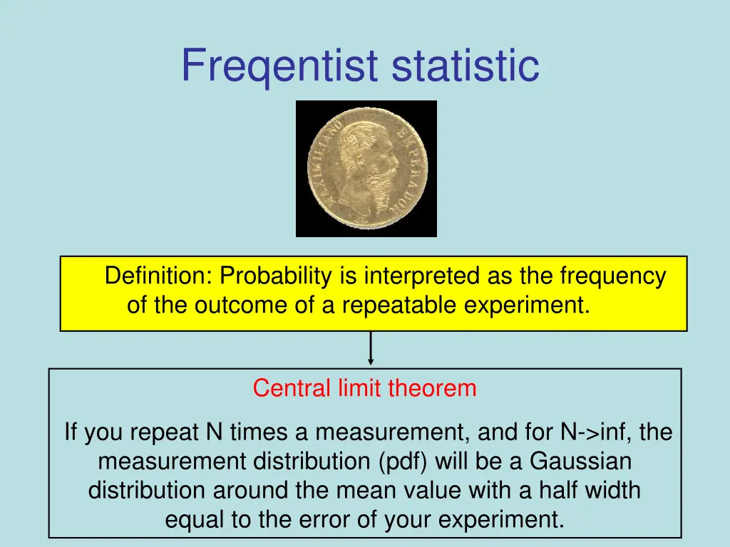 freqentist statistic