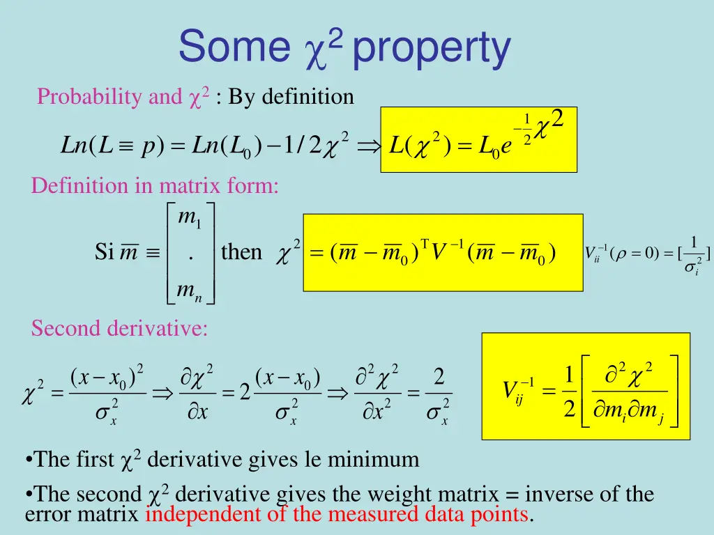 some 2 property probability and 2 by definition