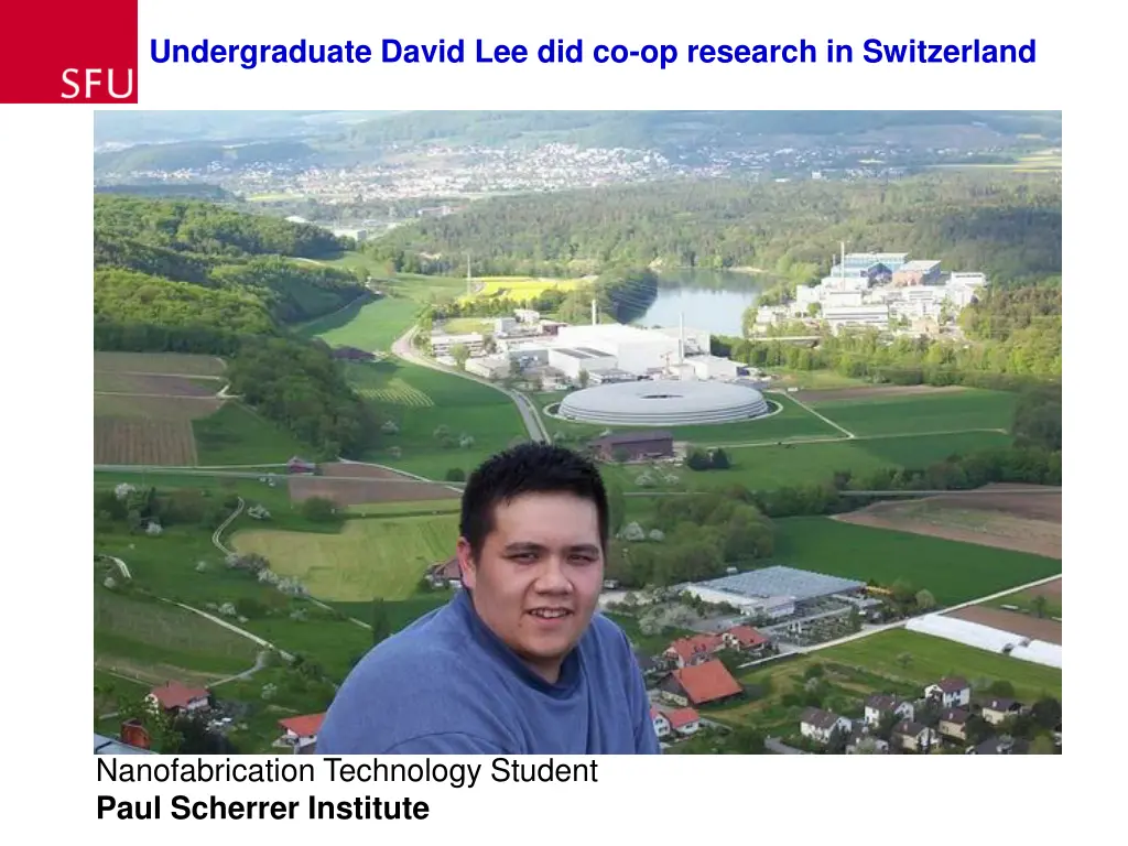 undergraduate david lee did co op research