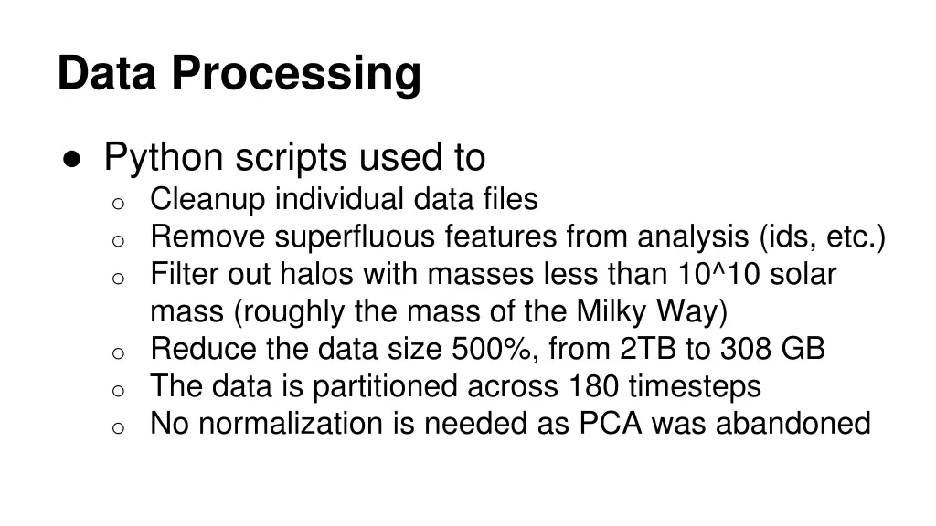 data processing