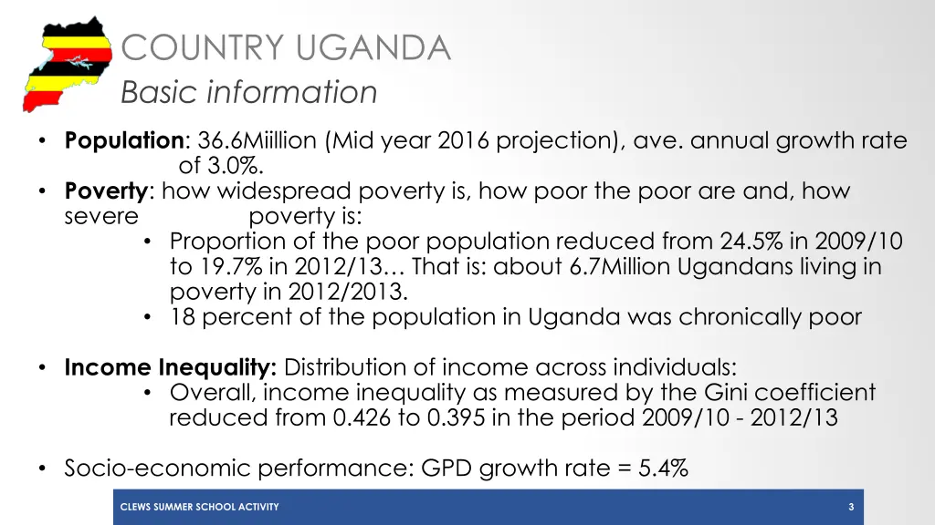 country uganda basic information 1