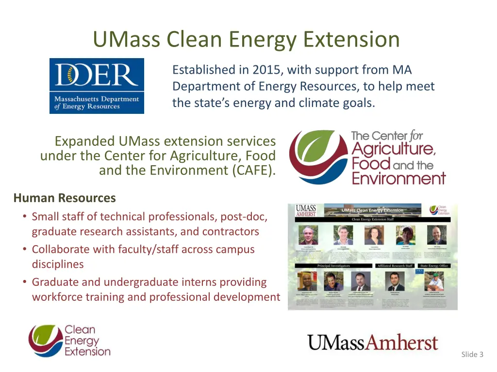 umass clean energy extension