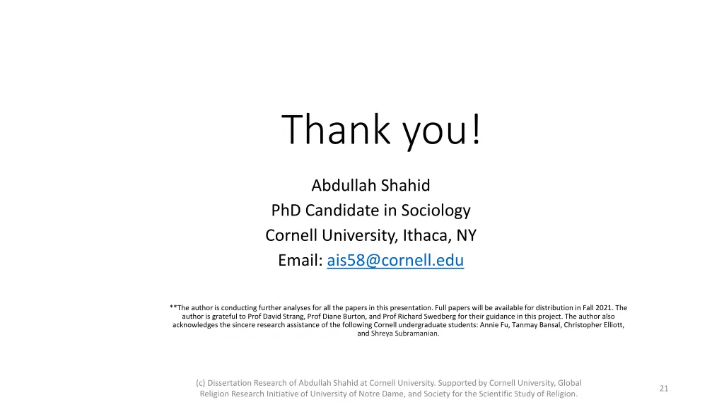 thank you