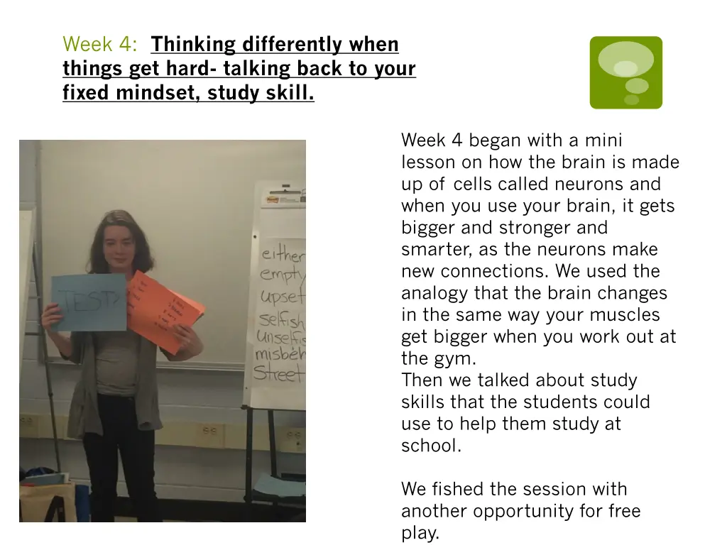 week 4 thinking differently when things get hard