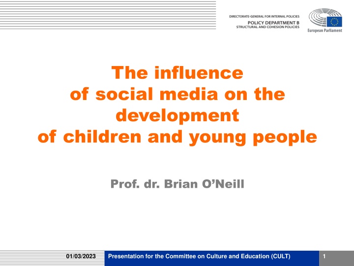 the influence of social media on the development