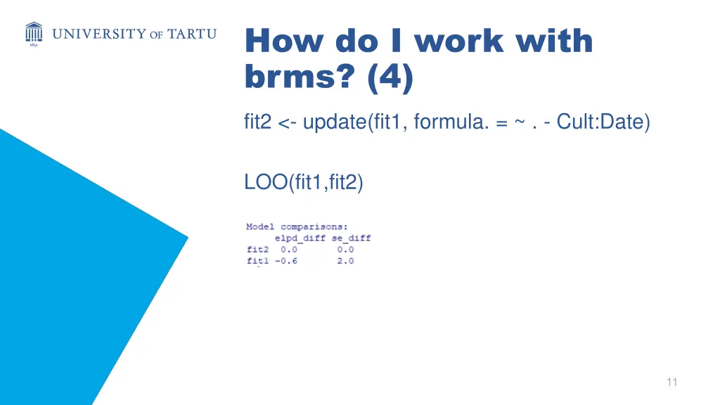 how do i work with brms 4