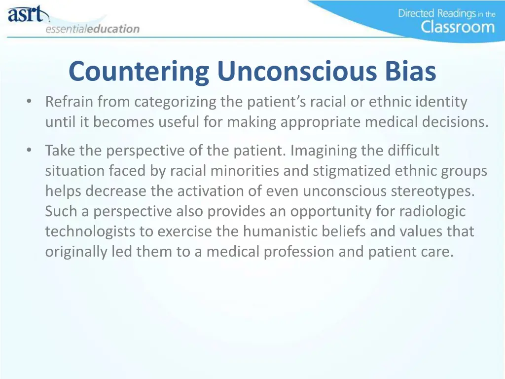 countering unconscious bias 2