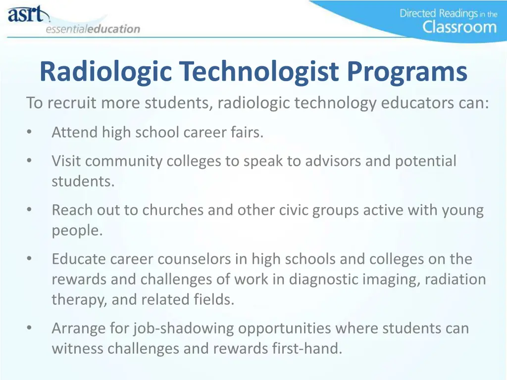 radiologic technologist programs 1