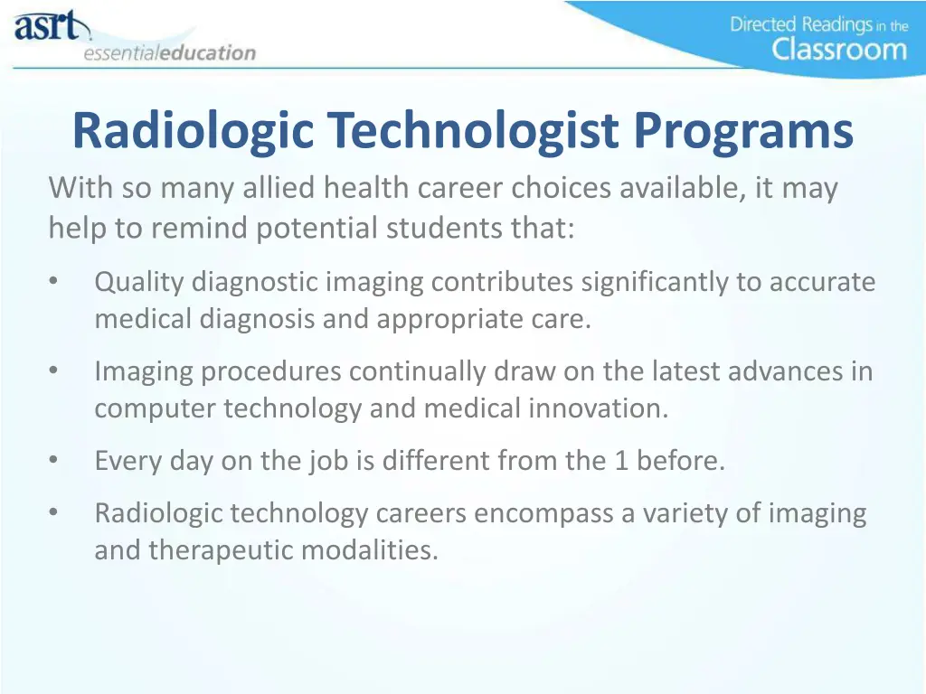 radiologic technologist programs 2