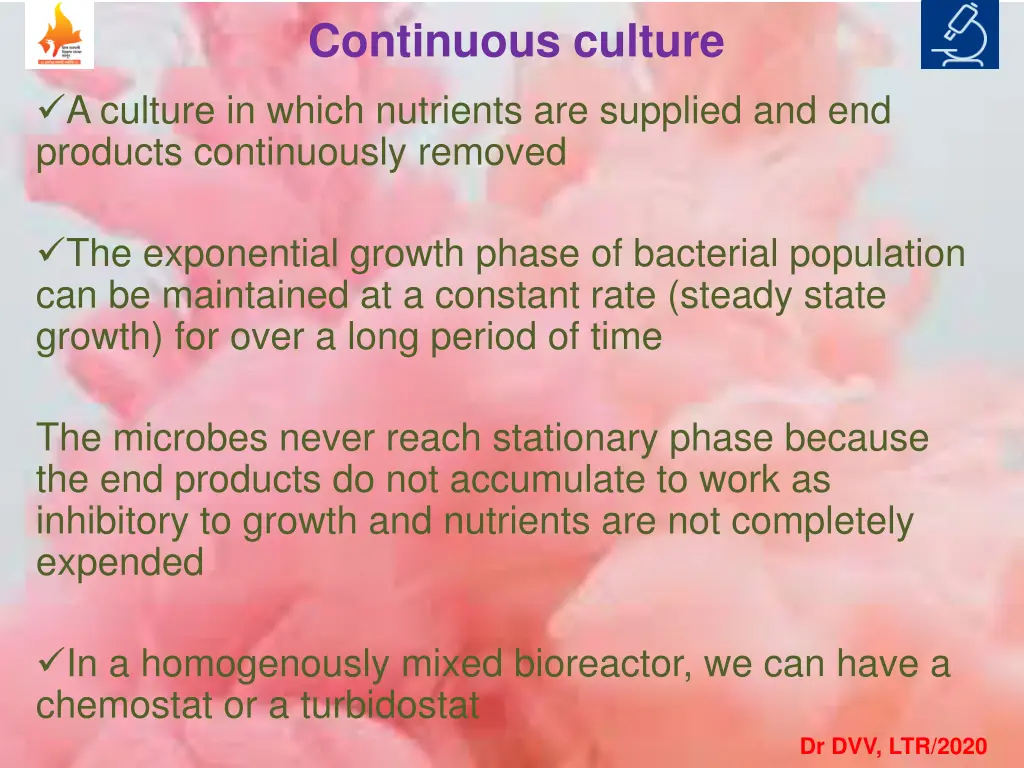 continuous culture